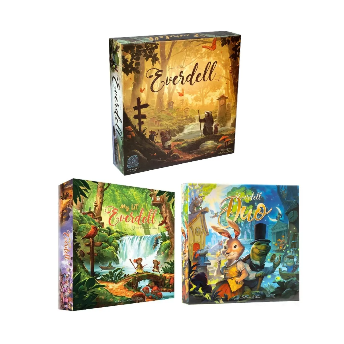 Board Game Bang - เกมกระดานกลยุทธ์เอเวอร์เดลล์ การสร้างเมืองในป่า - การจัดการการ์ด - มาย