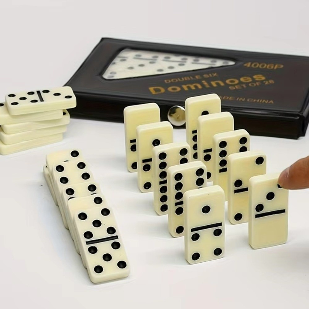 Board Game Master - 28 ชิ้น ชุดโดมิโน ดับเบิ้ล ซิกซ์ ความบันเทิง