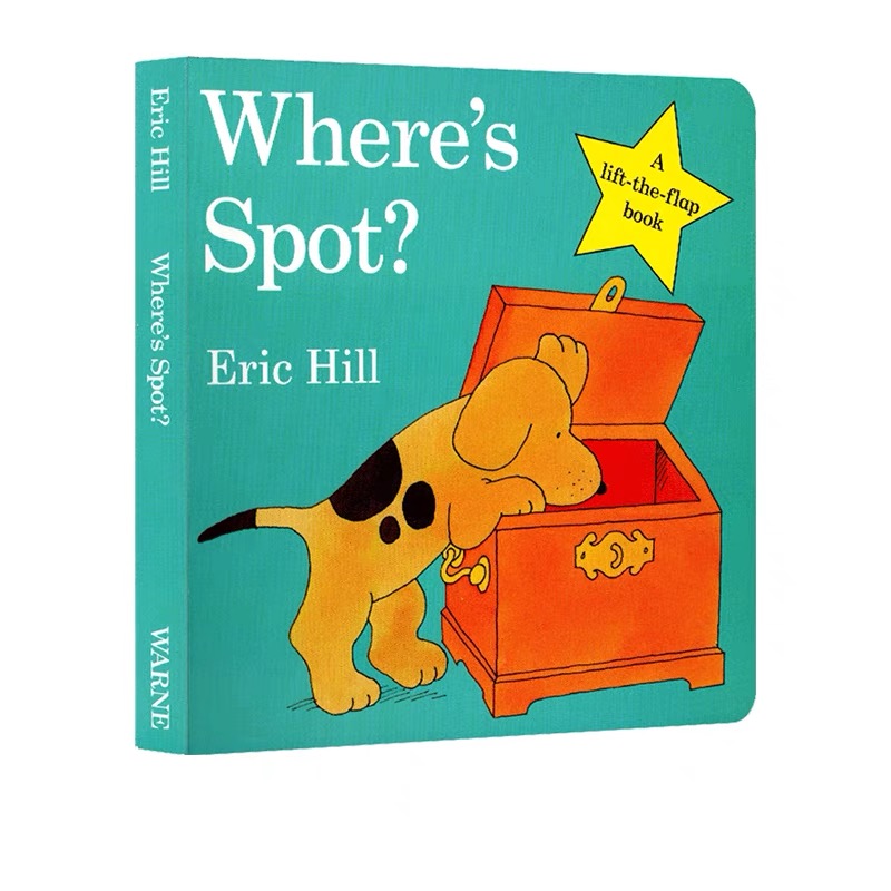 Board Game Book - สปอตอยู่ที่ไหน? หนังสือการ์ดแบบยกแผ่น, หนังสือเกมแบบอินเทอร์แอคทีฟ, การเรียนภาษาอังกฤษสำหรับเด็กปฐมวัย, การศึกษาสำหรับเด็กก่อนวัยเรียน