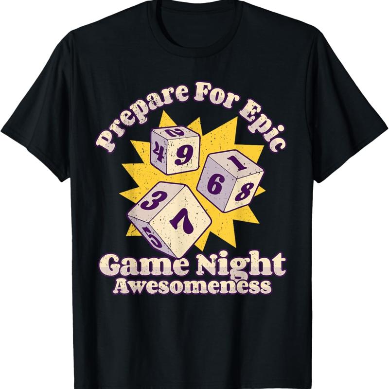 Board Game Night - เสื้อยืดเกมไนท์โฮสต์ ไอ แฟมิลี่ บอร์ด