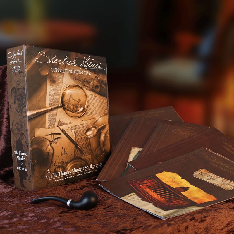 Board Game Detective - เกมสืบสวน ปริศนาสืบสวน เกมกระดานคลาสสิก ของสะสม ของขวัญ