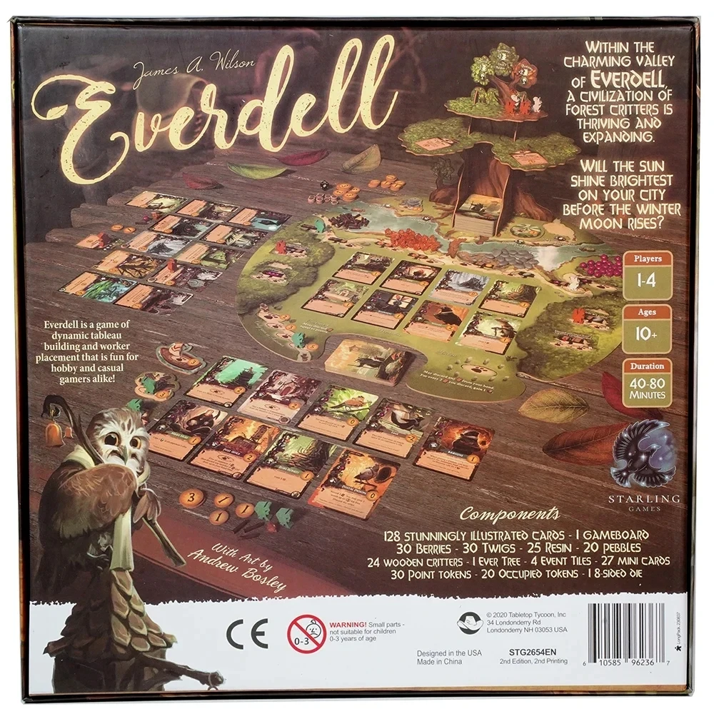 เกมกระดานกลยุทธ์เอเวอร์เดลล์ ก - Board Game Bang บทวิจารณ์และราคา