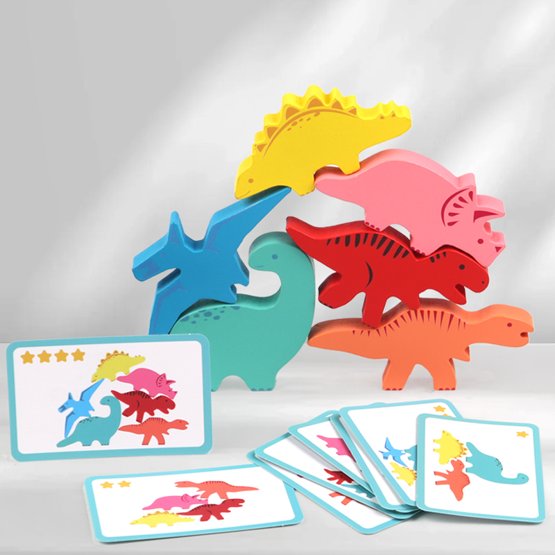 ไม้บล็อกของเล่นเด็กสัตว์ไดโนเส - Board Game With Questions บทวิจารณ์และราคา