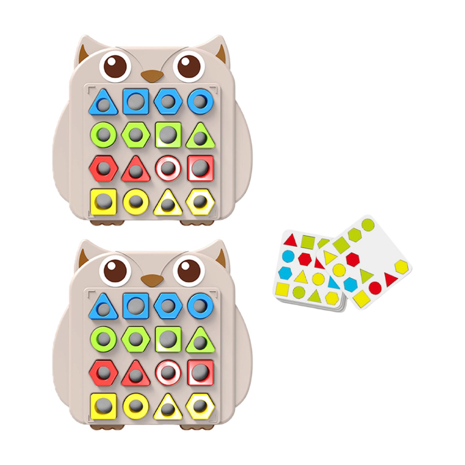 เกมจับคู่รูปทรงและสี จัดเรียงบ - Board Game Quick บทวิจารณ์และราคา
