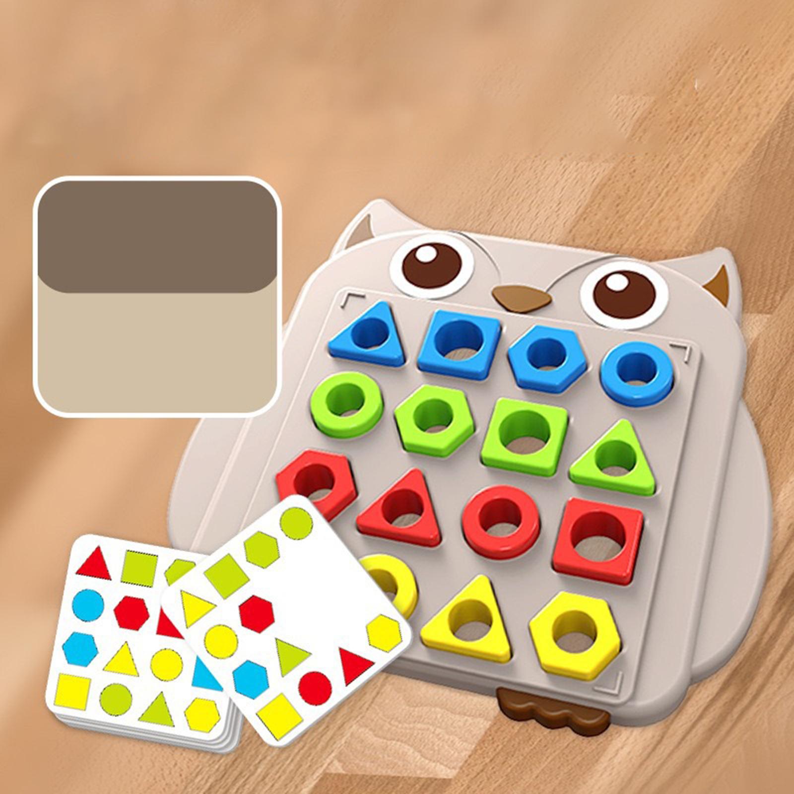 เกมจับคู่รูปทรงและสี จัดเรียงบ - Board Game Quick บทวิจารณ์และราคา