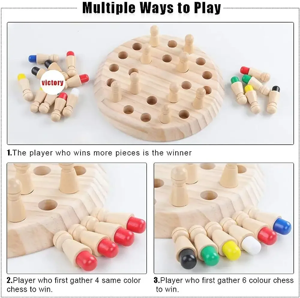 เกมจับคู่ไม้ 1 ชิ้น ของเล่นเสร - Board Game With Questions บทวิจารณ์และราคา