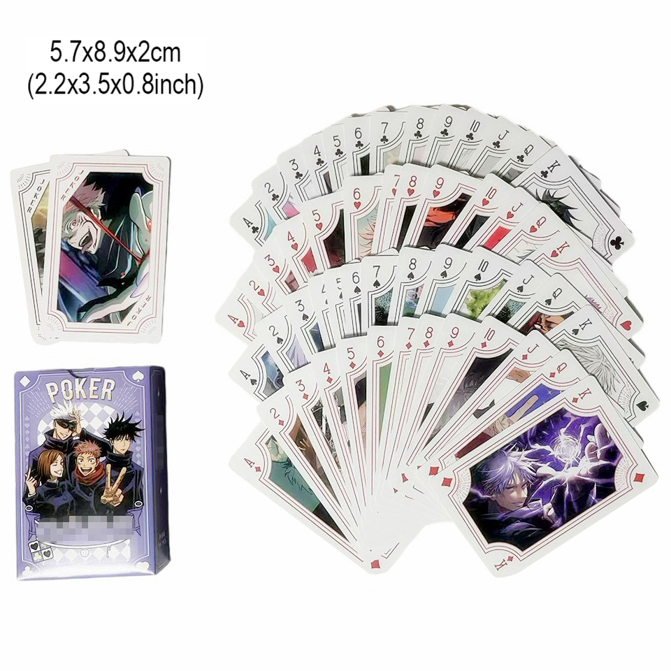 จูจุสึไคเซ็นเล่นไพ่โป๊กเกอร์เก - Board Game Master บทวิจารณ์และราคา