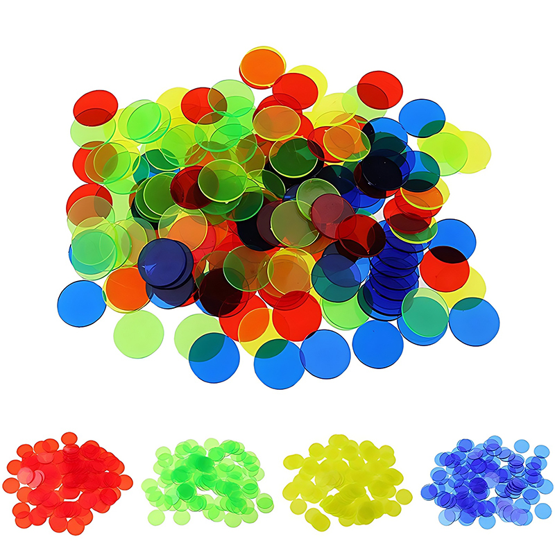 100/200PCS 19 มม.รอบนับชิปMult - Board Game Loop บทวิจารณ์และราคา
