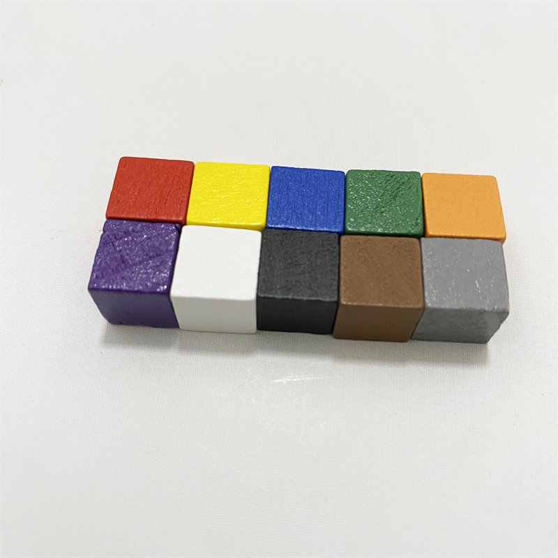 50 ชิ้น/ล็อต 10 มม.ไม้ลูกเต๋าก - Board Game Loop บทวิจารณ์และราคา