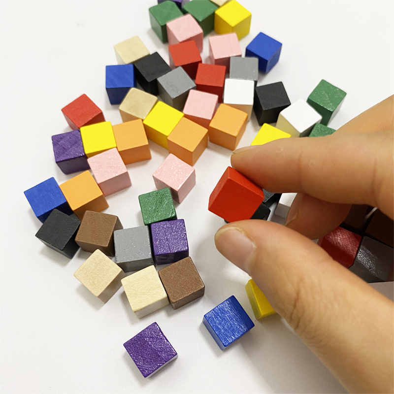 50 ชิ้น/ล็อต 10 มม.ไม้ลูกเต๋าก - Board Game Loop บทวิจารณ์และราคา