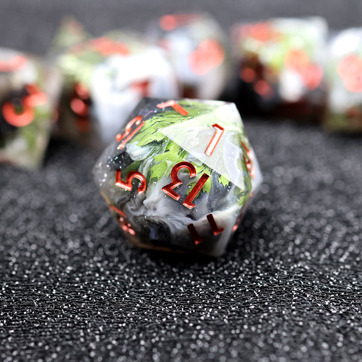 7 ชิ้นชุดบทบาทเล่นตารางเกม DND - Board Game Enchanted Forest บทวิจารณ์และราคา