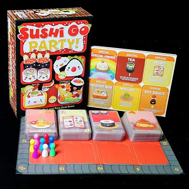 ซูชิ โก! เกมการ์ดปาร์ตี้ซูชิโก - Board Games บทวิจารณ์และราคา