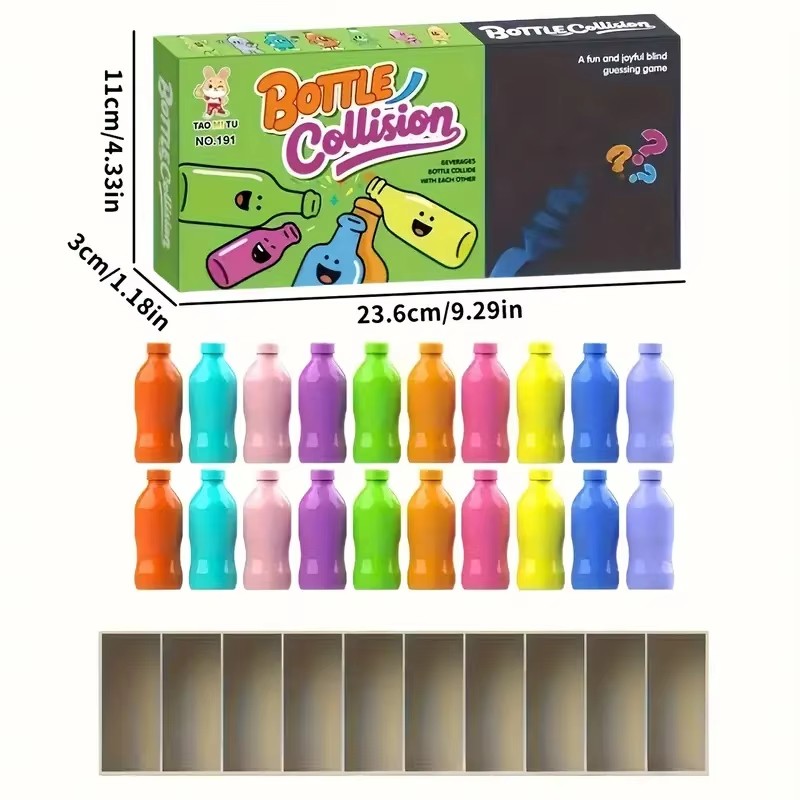 เกมปริศนาขวดจับคู่สี 20 คู่ ชุ - Board Game Master บทวิจารณ์และราคา