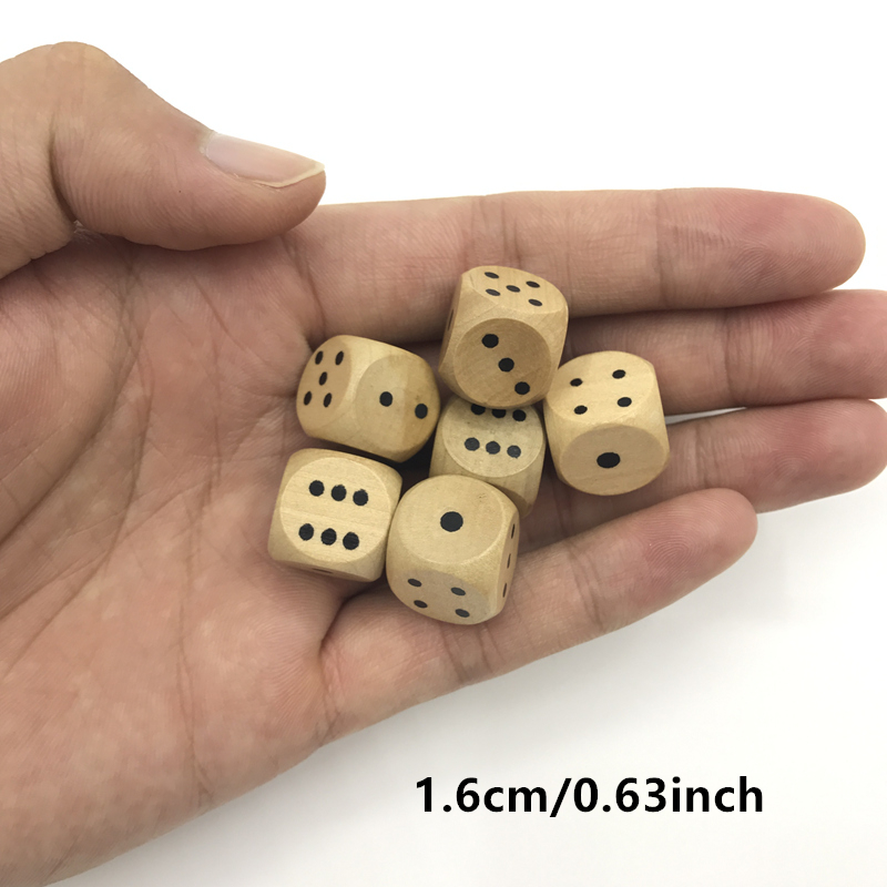 ลูกเต๋าไม้ 6 ด้าน แบบกลม ขนาด  - Board Game Loop บทวิจารณ์และราคา