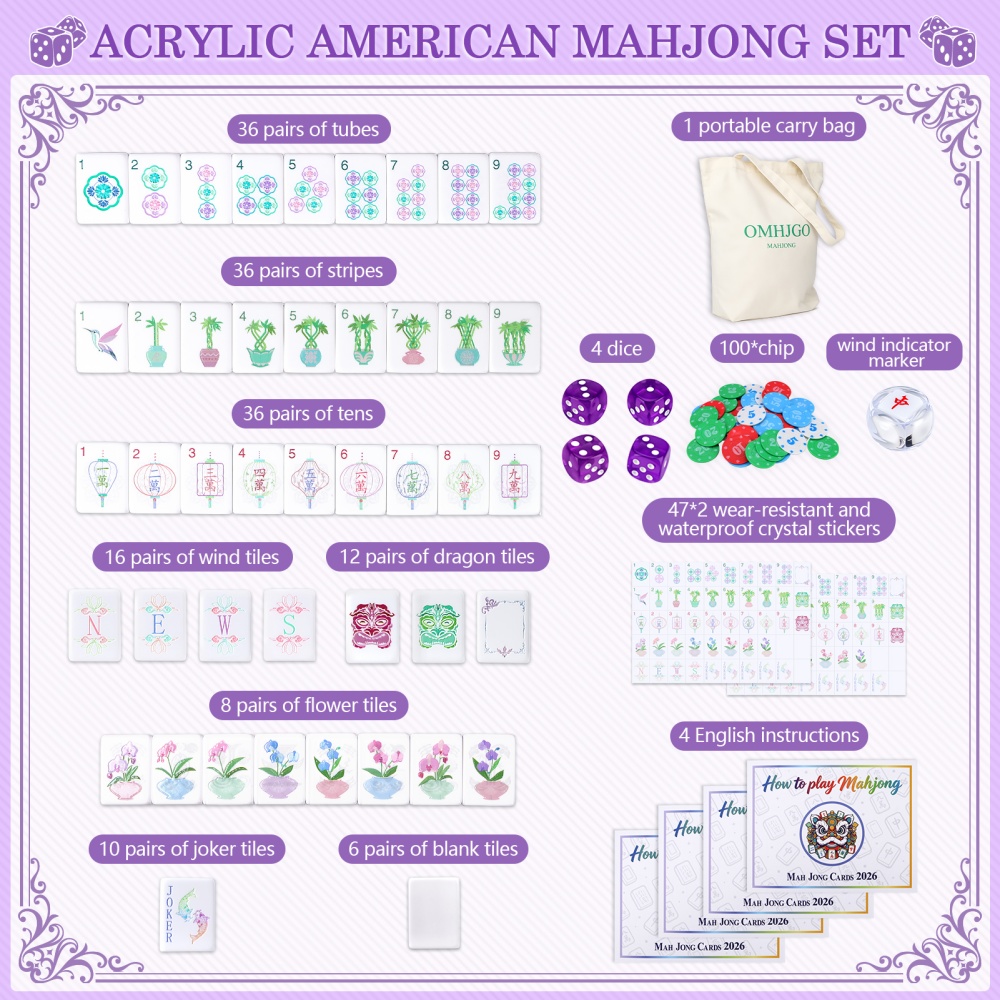 ชุดไพ่นกกระจอกอเมริกันอะคริลิค - Board Game Master บทวิจารณ์และราคา